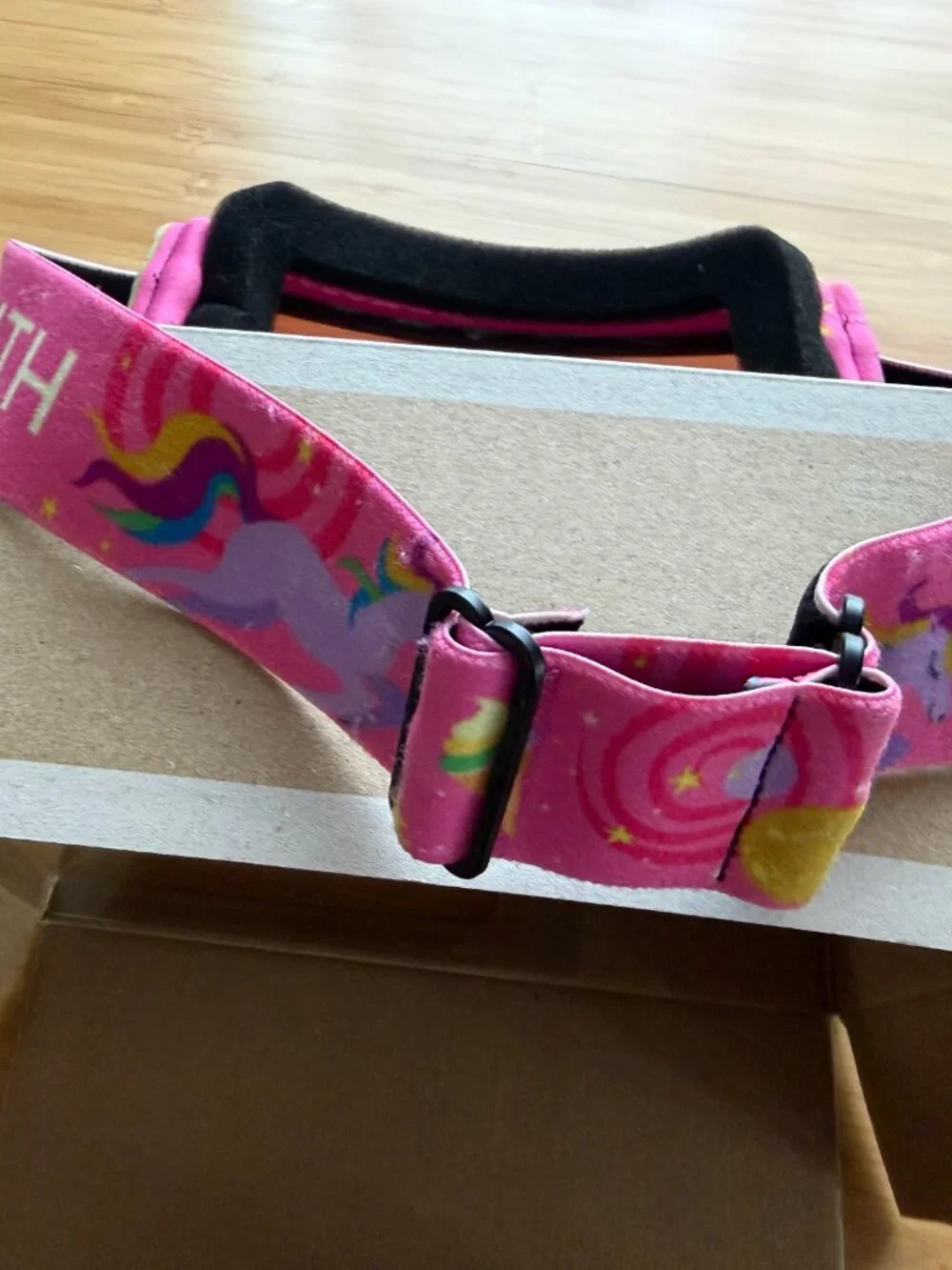 Smith Optics KID'S Pink Unicorn Ski & Snowboard Goggle EUC
